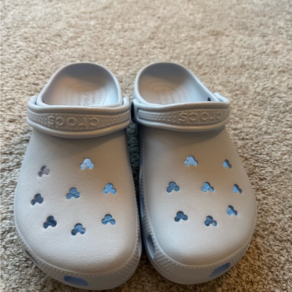 CROCS Shoes - CROCS Women's Slip-On Slippers - Light Blue